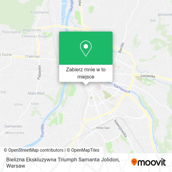 Mapa Bielizna Ekskluzywna Triumph Samanta Jolidon