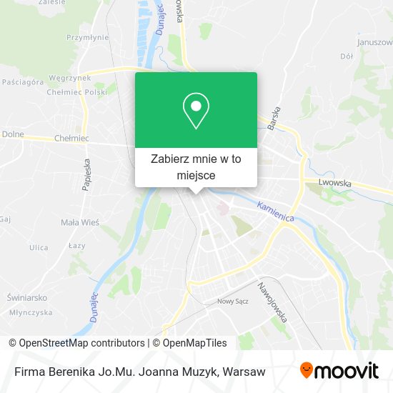 Mapa Firma Berenika Jo.Mu. Joanna Muzyk