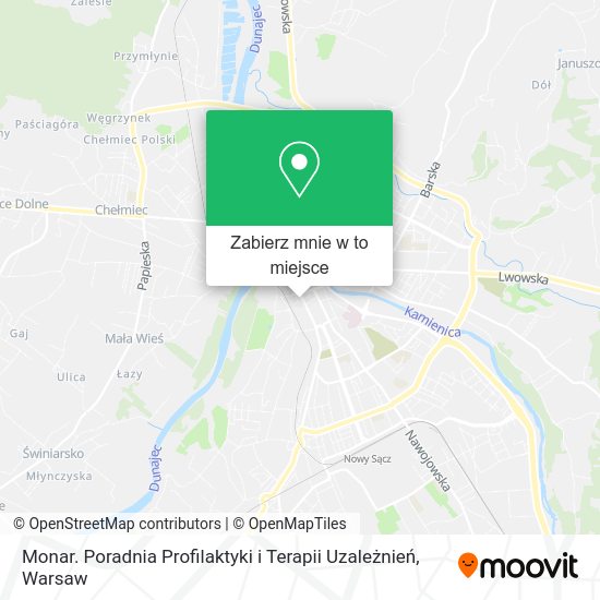 Mapa Monar. Poradnia Profilaktyki i Terapii Uzależnień