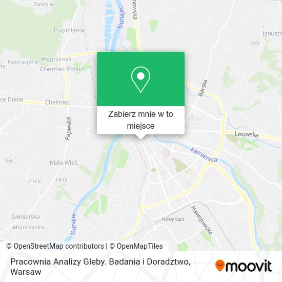 Mapa Pracownia Analizy Gleby. Badania i Doradztwo