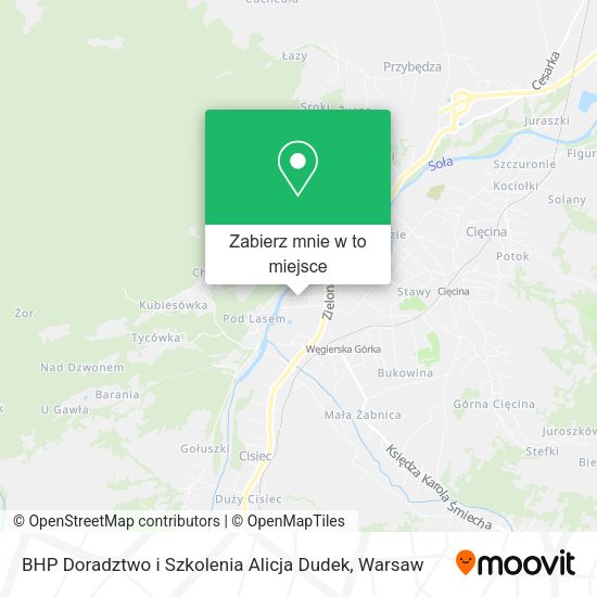 Mapa BHP Doradztwo i Szkolenia Alicja Dudek