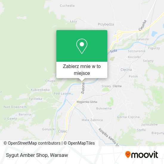 Mapa Sygut Amber Shop