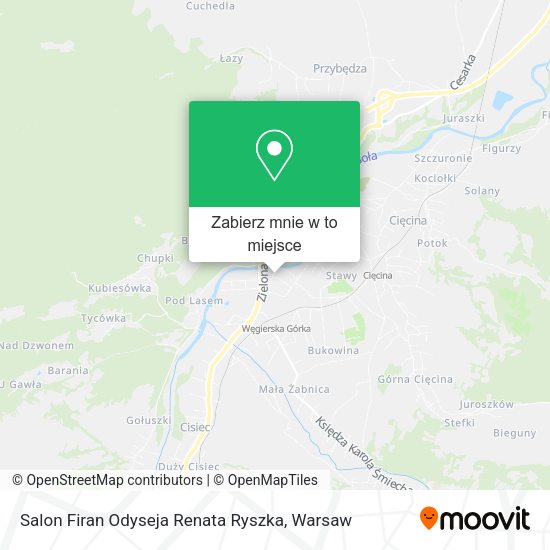 Mapa Salon Firan Odyseja Renata Ryszka