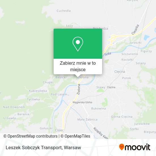 Mapa Leszek Sobczyk Transport