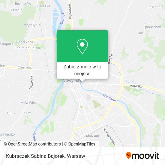 Mapa Kubraczek Sabina Bajorek