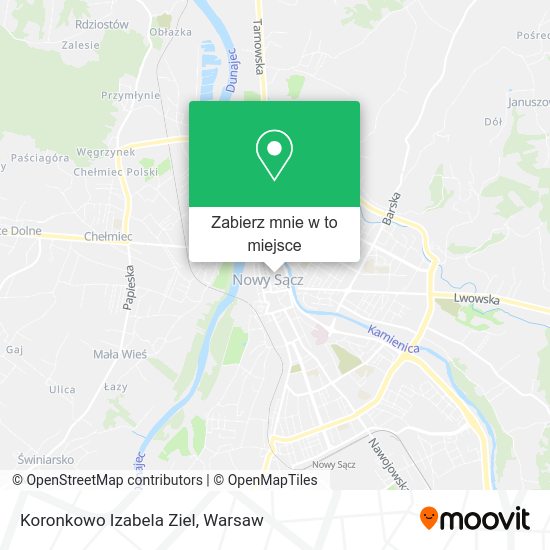 Mapa Koronkowo Izabela Ziel