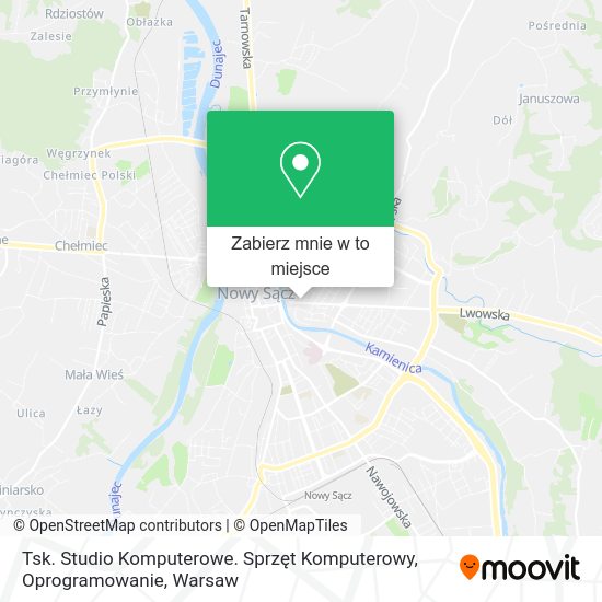 Mapa Tsk. Studio Komputerowe. Sprzęt Komputerowy, Oprogramowanie