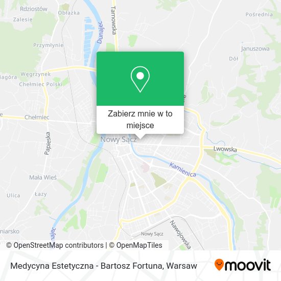 Mapa Medycyna Estetyczna - Bartosz Fortuna