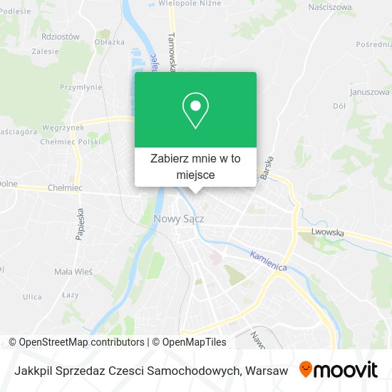 Mapa Jakkpil Sprzedaz Czesci Samochodowych