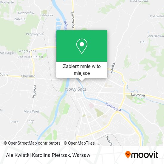 Mapa Ale Kwiatki Karolina Pietrzak