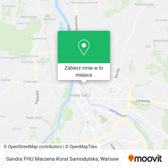 Mapa Sandra FHU Marzena Koral Samodulska