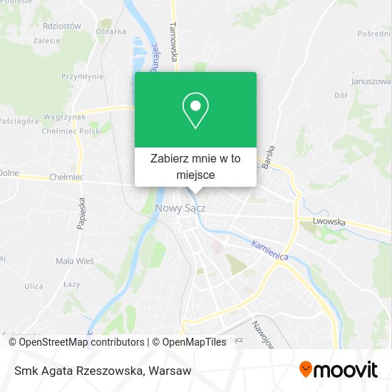 Mapa Smk Agata Rzeszowska