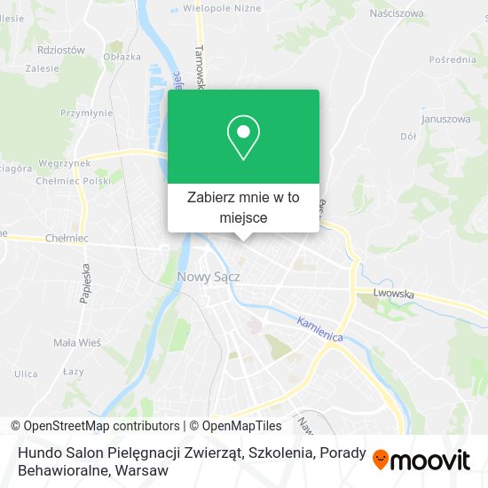 Mapa Hundo Salon Pielęgnacji Zwierząt, Szkolenia, Porady Behawioralne