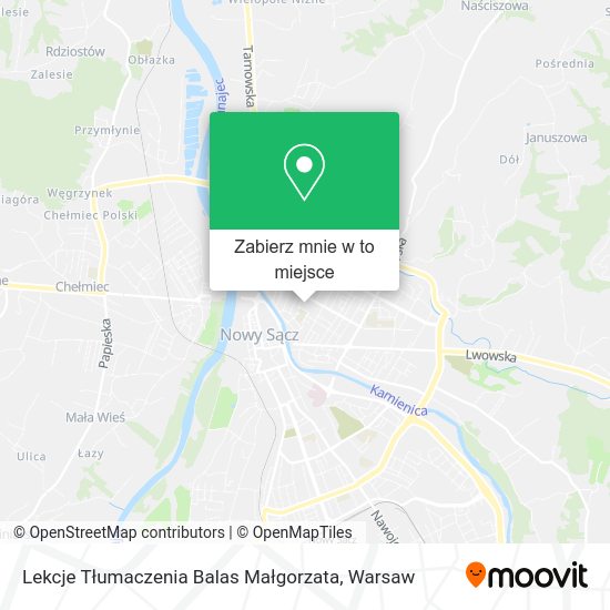 Mapa Lekcje Tłumaczenia Balas Małgorzata