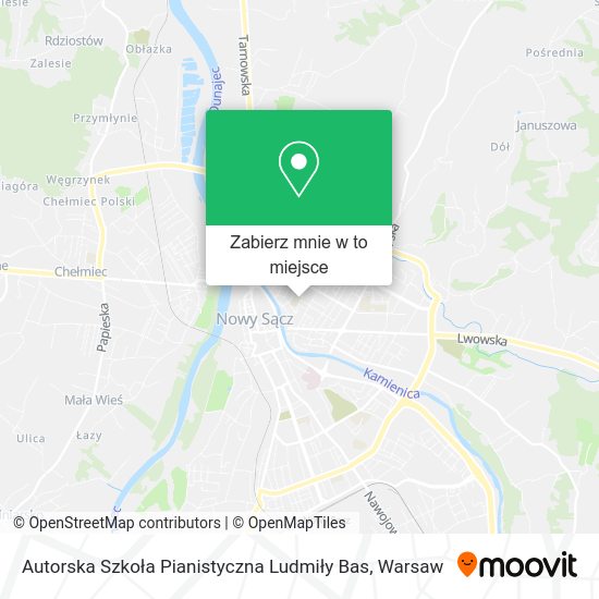 Mapa Autorska Szkoła Pianistyczna Ludmiły Bas