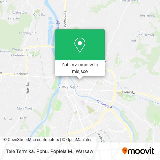 Mapa Tele Termika. Pphu. Popiela M.