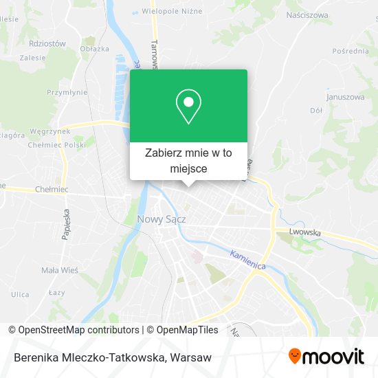 Mapa Berenika Mleczko-Tatkowska