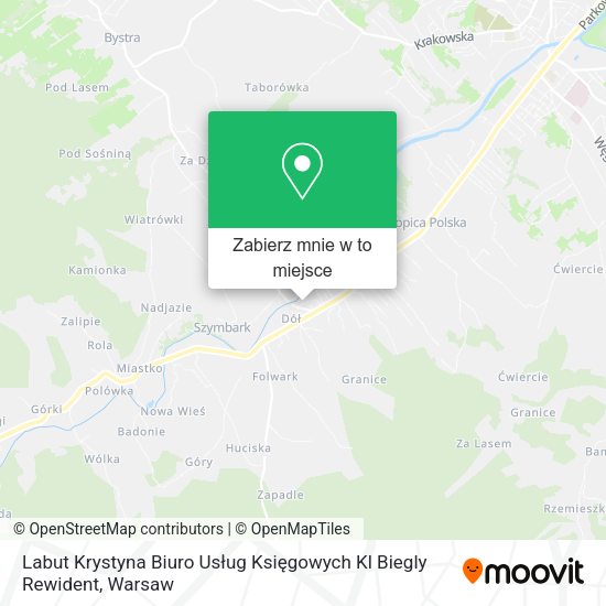 Mapa Labut Krystyna Biuro Usług Księgowych Kl Biegly Rewident