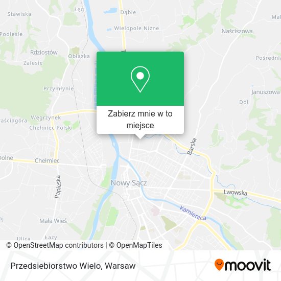 Mapa Przedsiebiorstwo Wielo