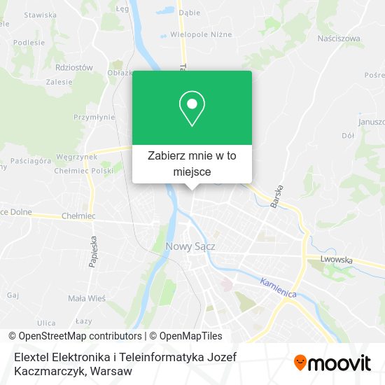 Mapa Elextel Elektronika i Teleinformatyka Jozef Kaczmarczyk