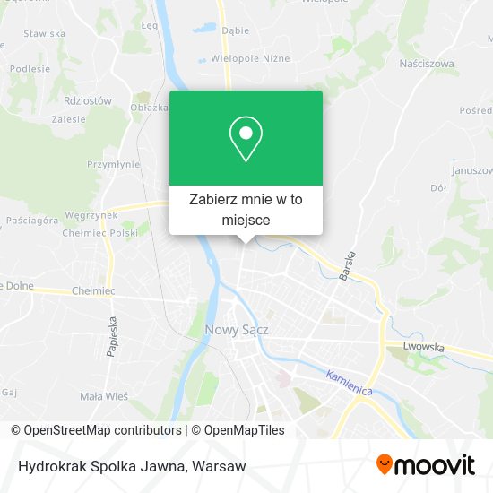 Mapa Hydrokrak Spolka Jawna