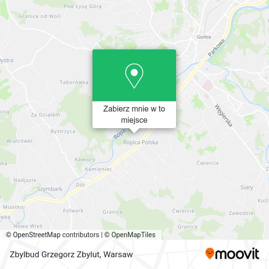 Mapa Zbylbud Grzegorz Zbylut