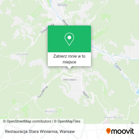 Mapa Restauracja Stara Winiarnia