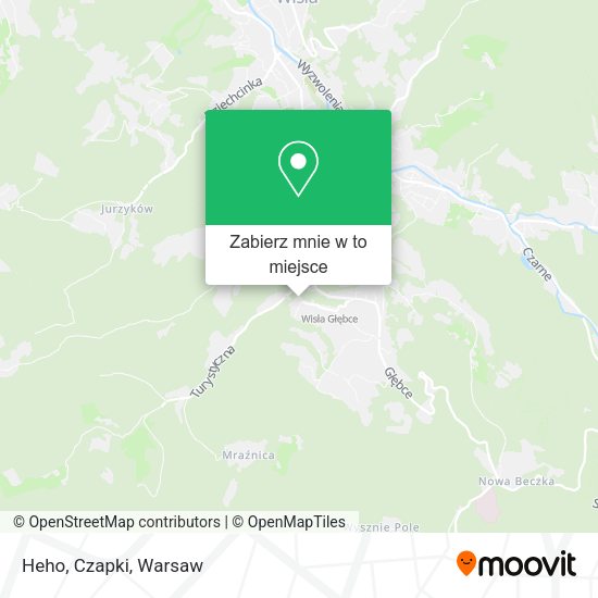 Mapa Heho, Czapki