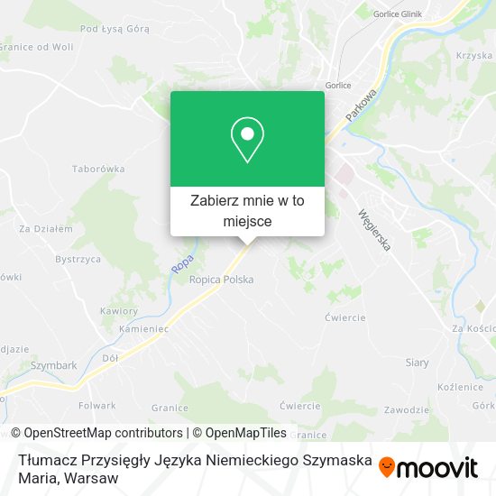 Mapa Tłumacz Przysięgły Języka Niemieckiego Szymaska Maria