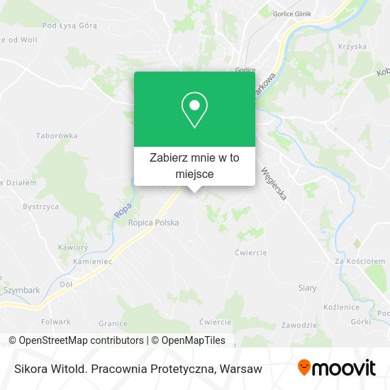 Mapa Sikora Witold. Pracownia Protetyczna