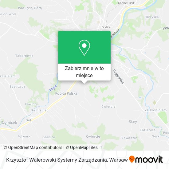 Mapa Krzysztof Walerowski Systemy Zarządzania