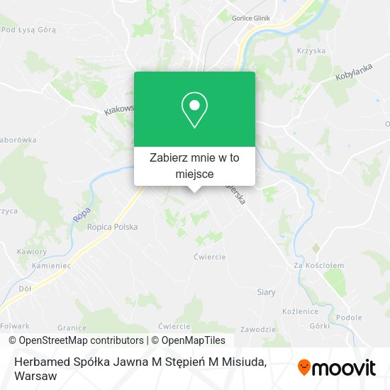 Mapa Herbamed Spółka Jawna M Stępień M Misiuda