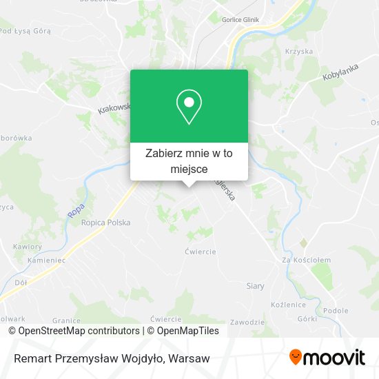 Mapa Remart Przemysław Wojdyło