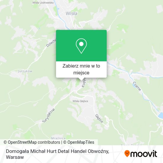 Mapa Domogała Michał Hurt Detal Handel Obwoźny