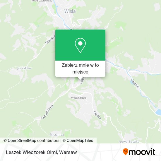 Mapa Leszek Wieczorek Olmi