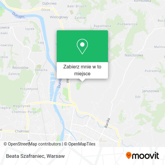 Mapa Beata Szafraniec