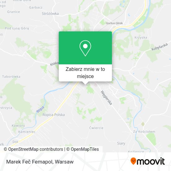 Mapa Marek Feč Femapol