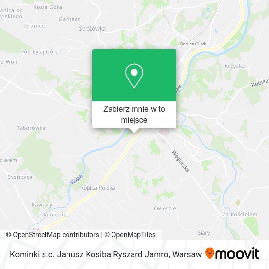 Mapa Kominki s.c. Janusz Kosiba Ryszard Jamro