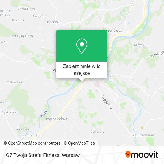 Mapa G7 Twoja Strefa Fitness