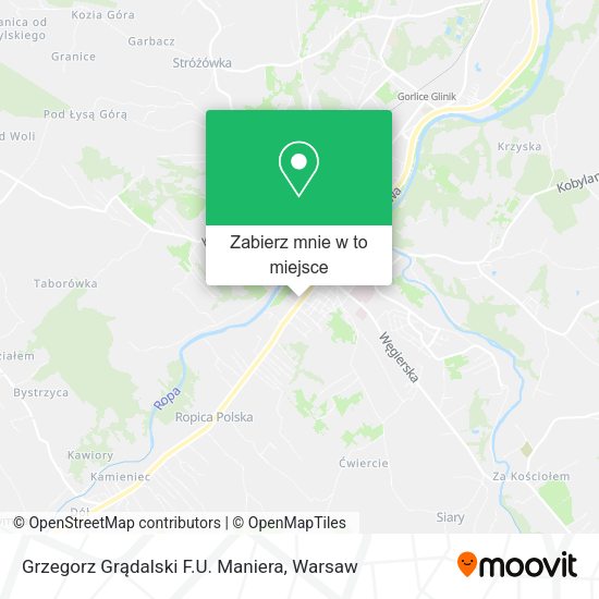 Mapa Grzegorz Grądalski F.U. Maniera