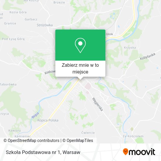 Mapa Szkoła Podstawowa nr 1