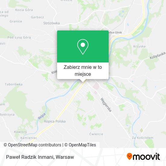 Mapa Paweł Radzik Inmani