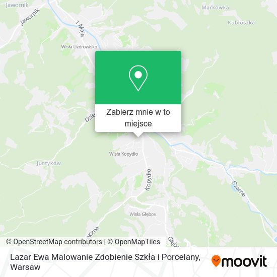 Mapa Lazar Ewa Malowanie Zdobienie Szkła i Porcelany