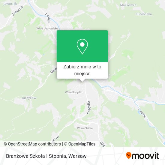 Mapa Branżowa Szkoła I Stopnia