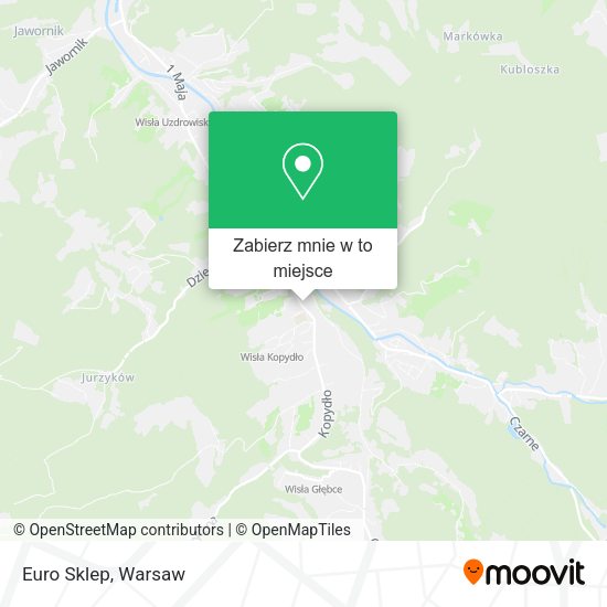 Mapa Euro Sklep