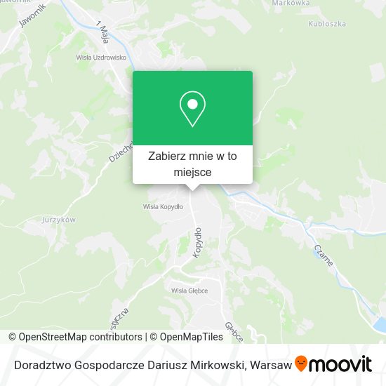 Mapa Doradztwo Gospodarcze Dariusz Mirkowski