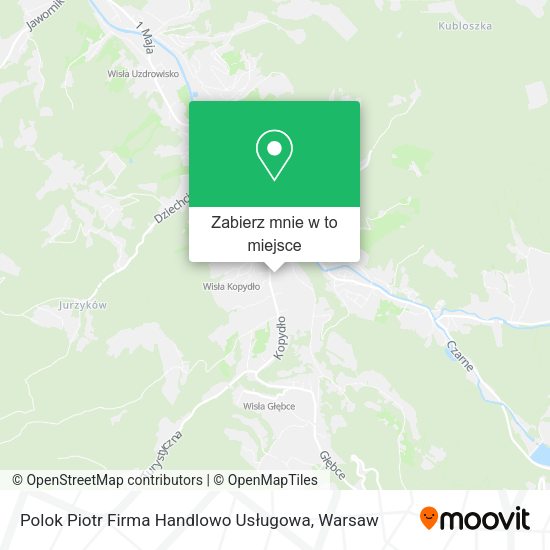 Mapa Polok Piotr Firma Handlowo Usługowa