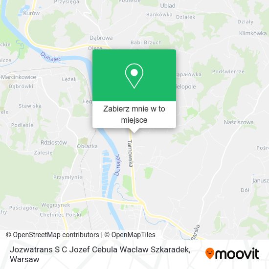 Mapa Jozwatrans S C Jozef Cebula Waclaw Szkaradek