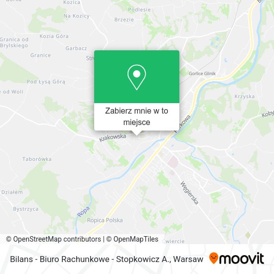 Mapa Bilans - Biuro Rachunkowe - Stopkowicz A.