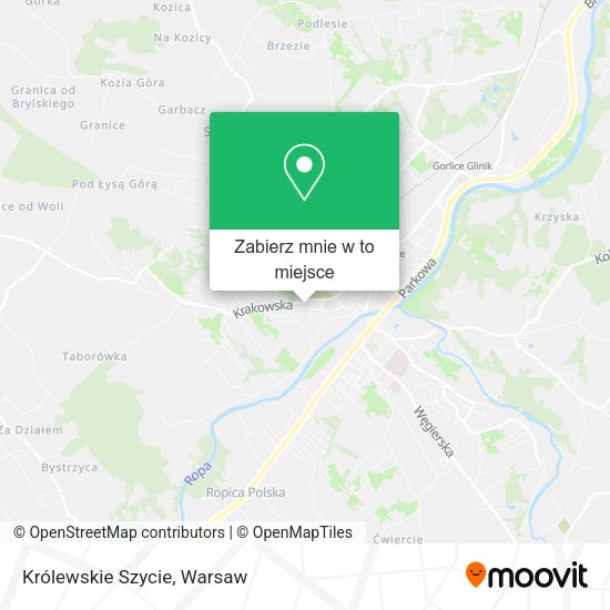 Mapa Królewskie Szycie